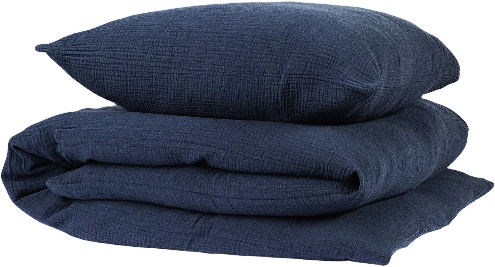 Stonewashed Muslin Sengesæt