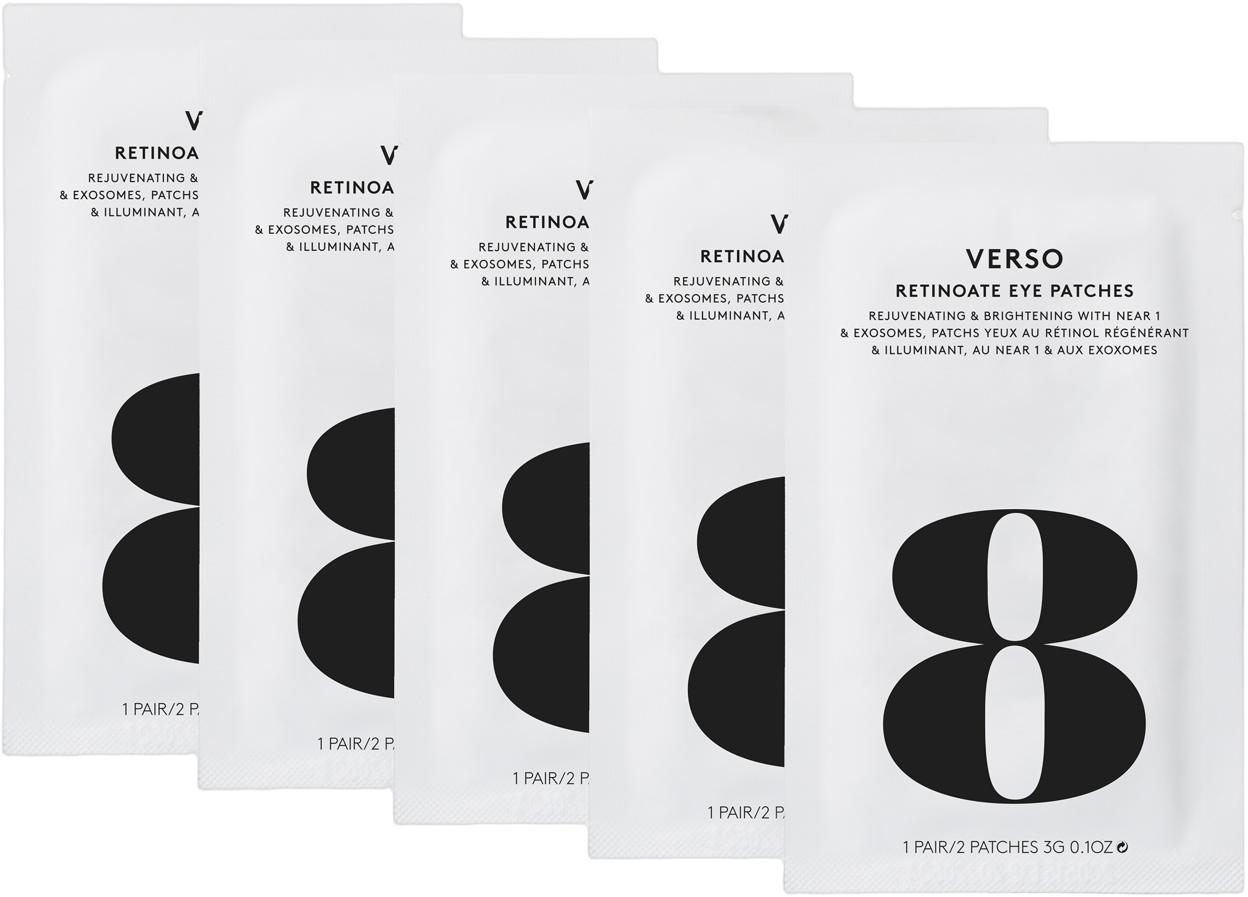 Verso NÂ°8 Retinoate Eye Patches 5 Pcs