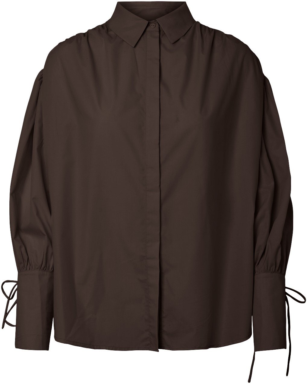 Pcanni LS Pleated Detail Shirt WVN
