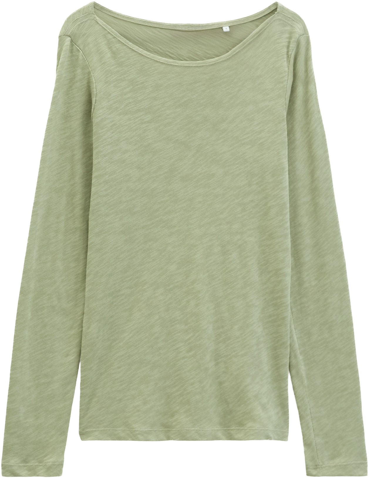 Tshirt, Longsleeve, Boat Neck