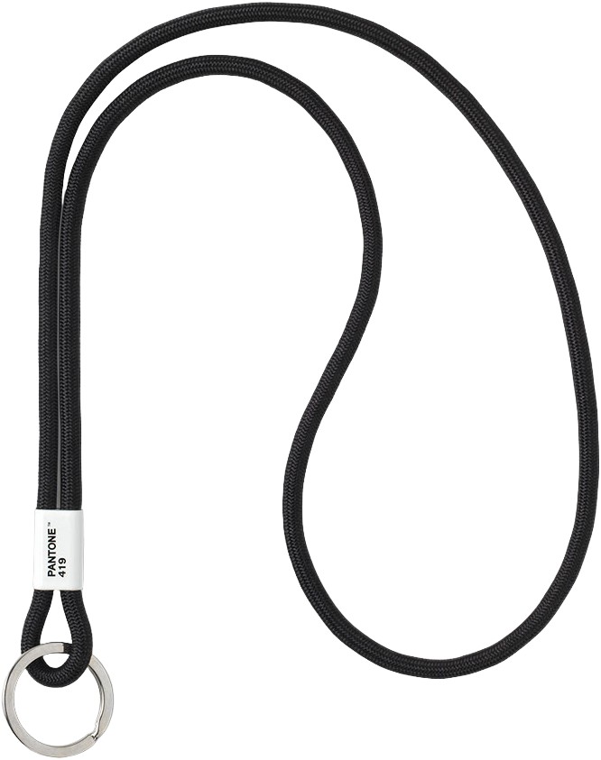 Pantone KEY Chain Long Black 419