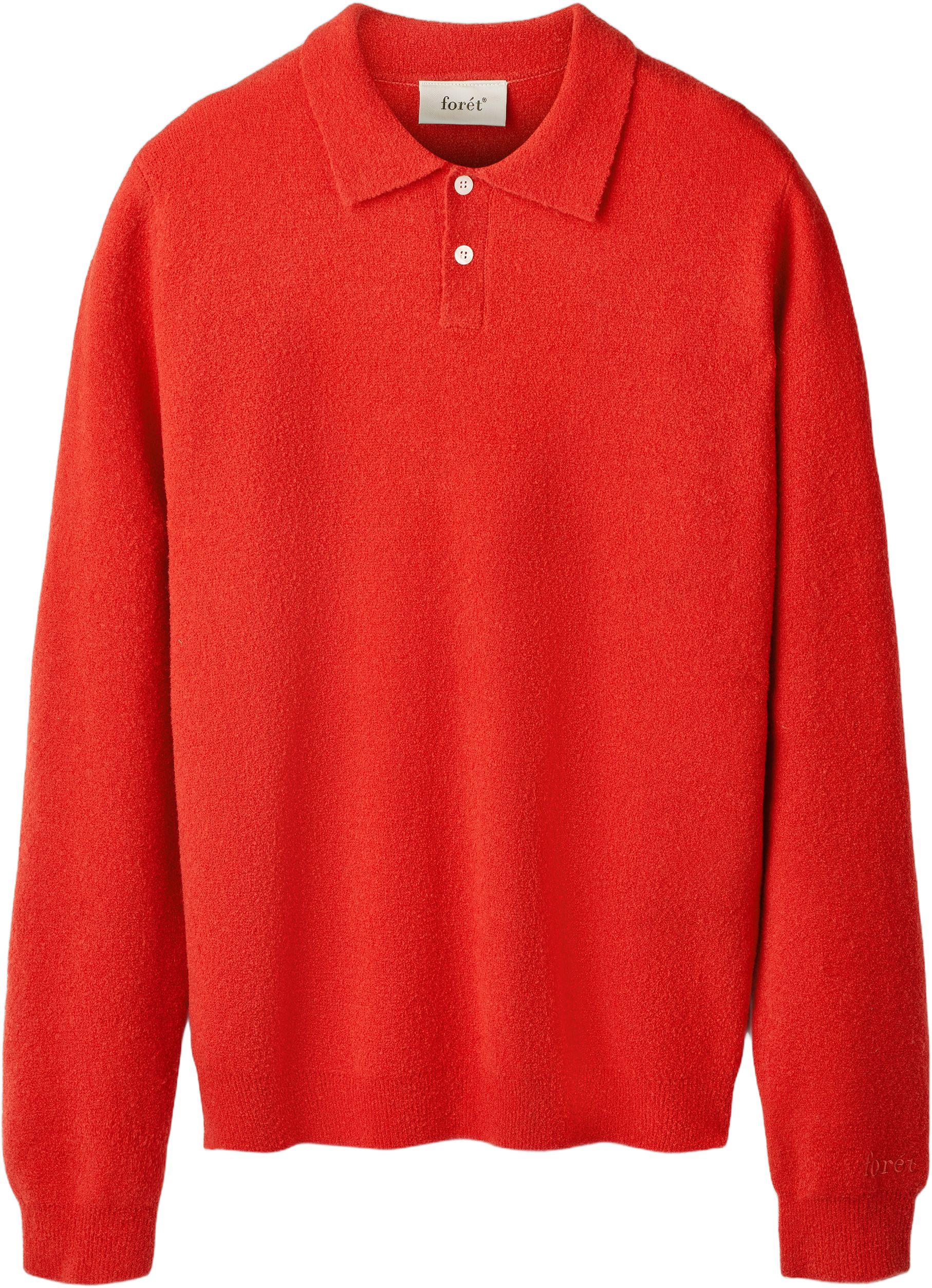 Timber Brushed Polo Knit
