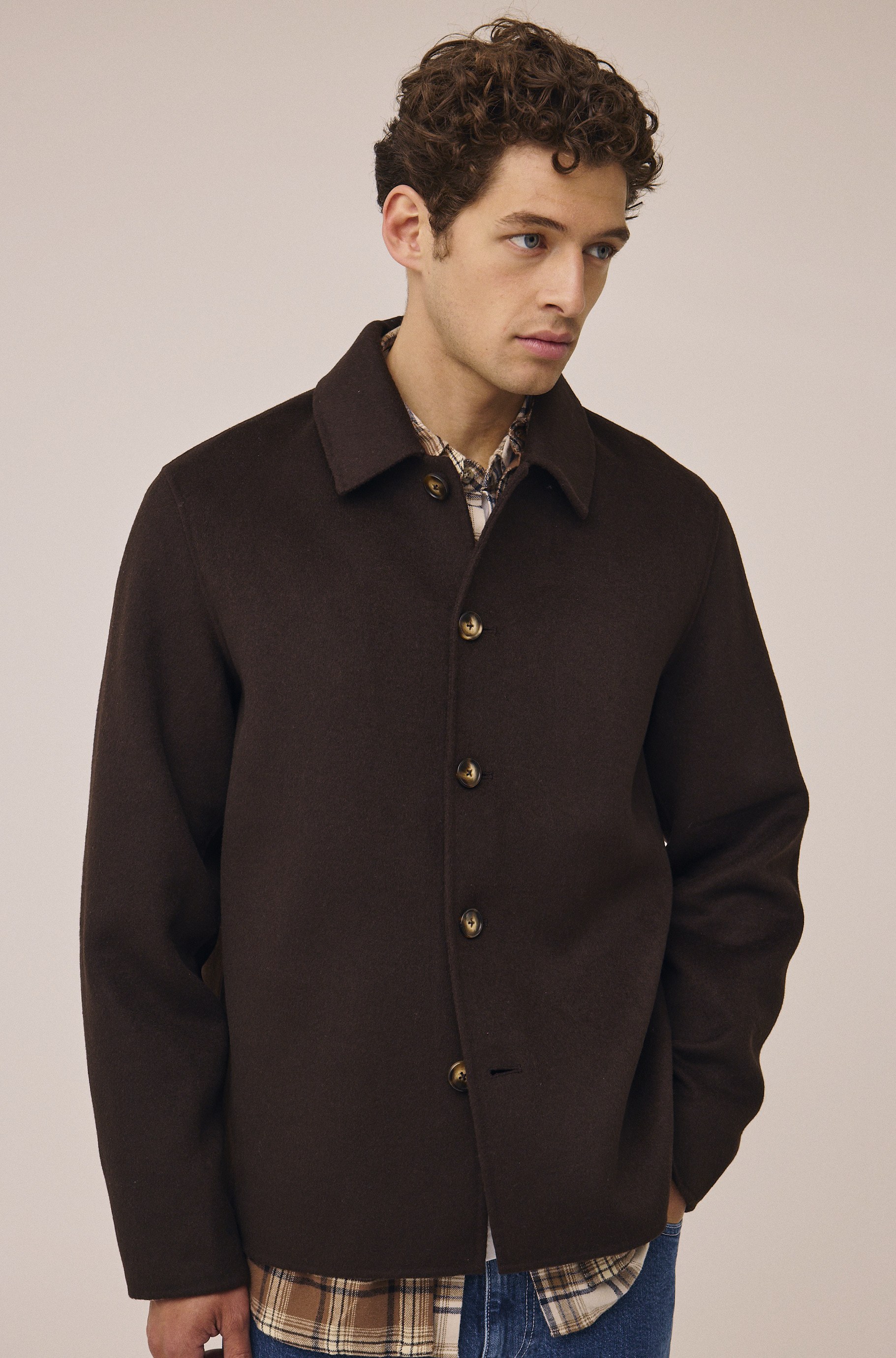 Carl 1 Wool Overshirt GRS