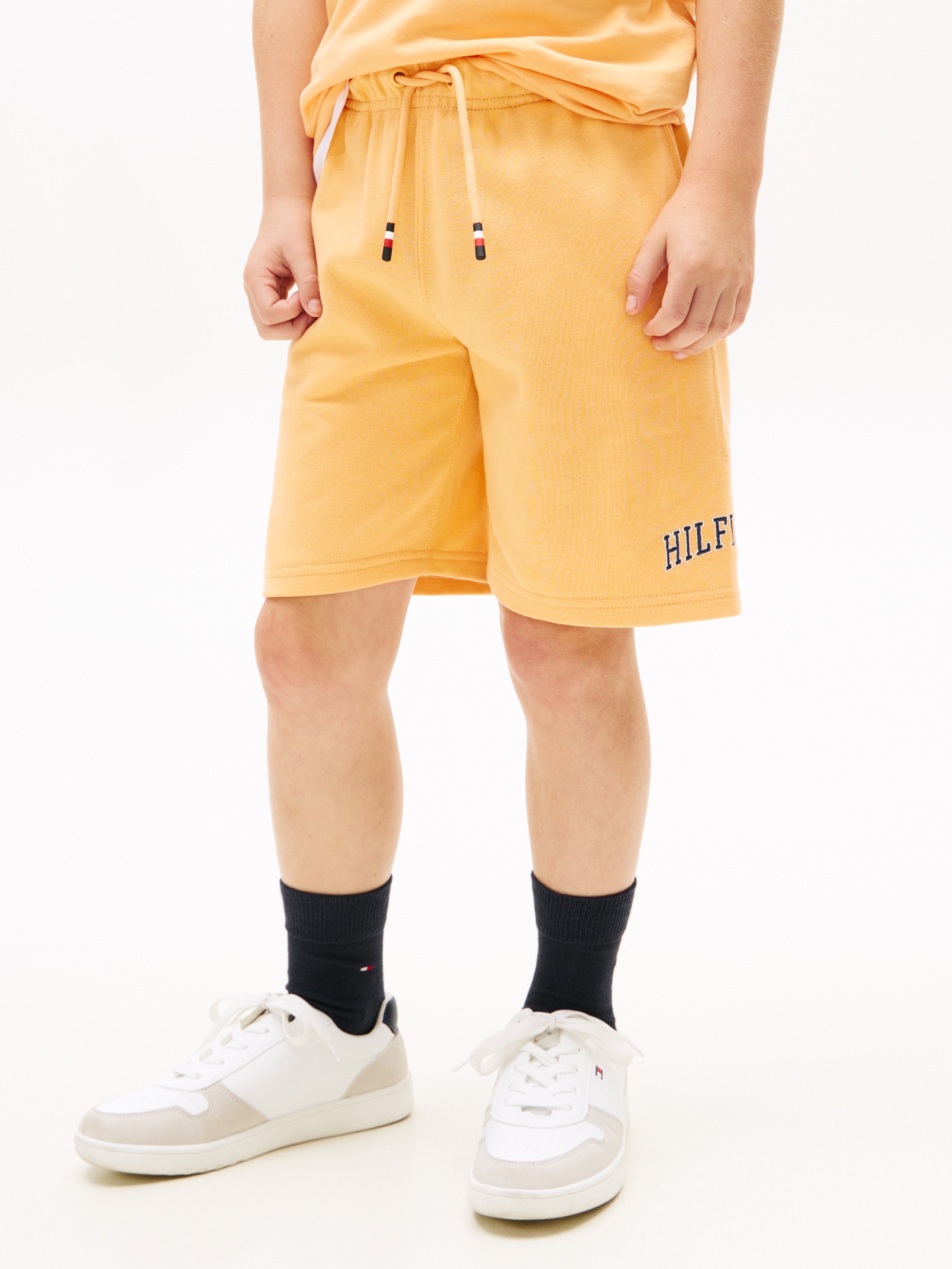 Terry Wide Leg Sweat Shorts