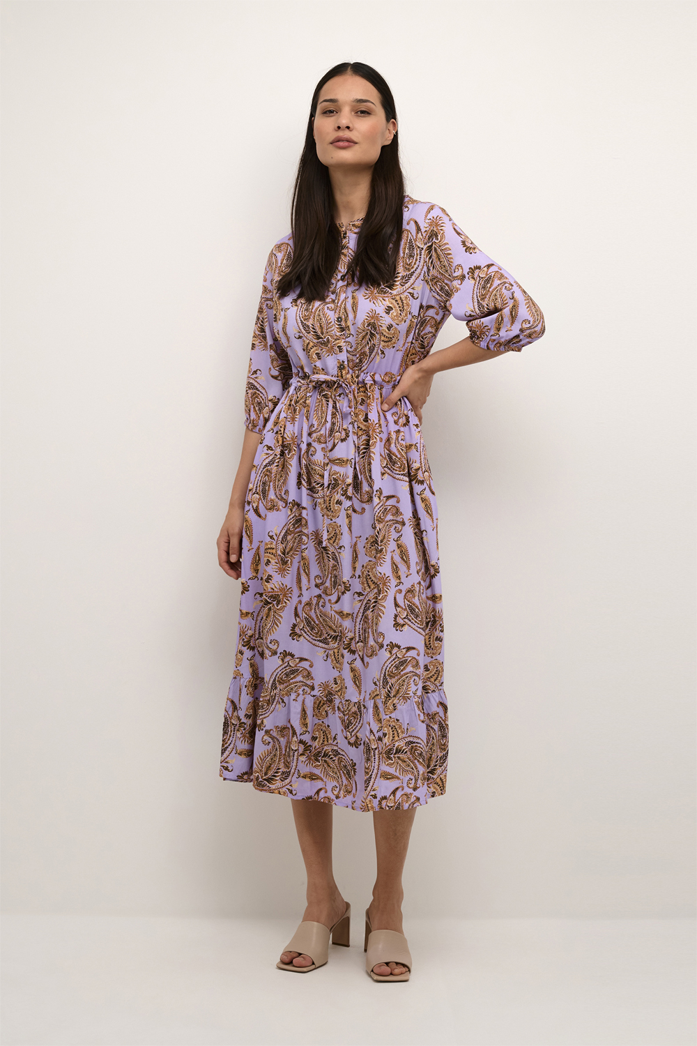 Crrosina SS Long Dress Zally Fit