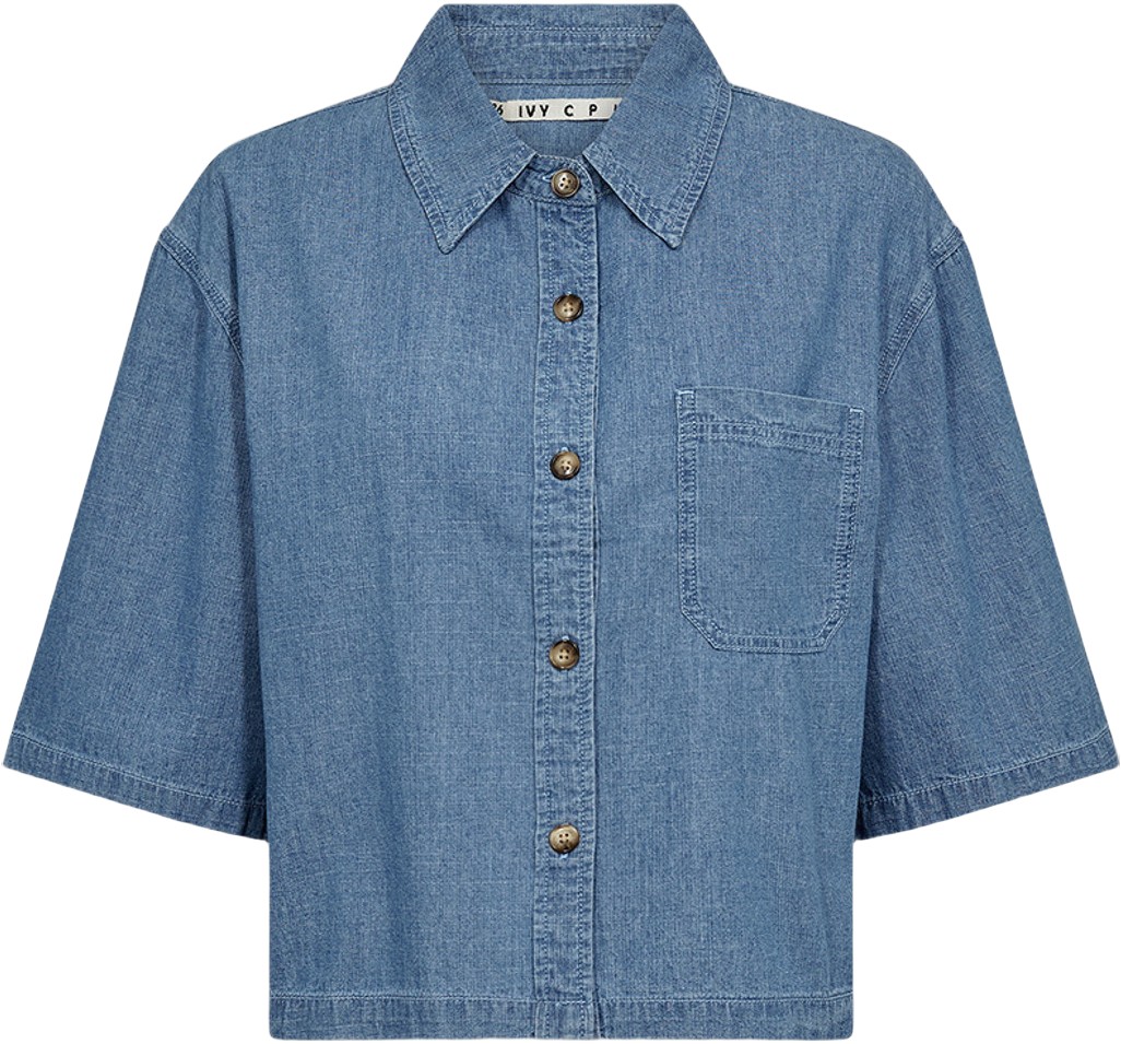 Ivyuta Oversize SS Chambray Shirt