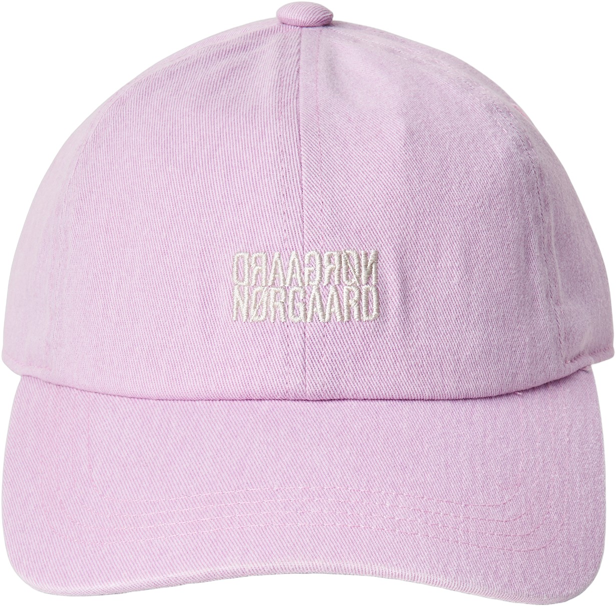 Washed Cotton Twill Mirror Coal Cap