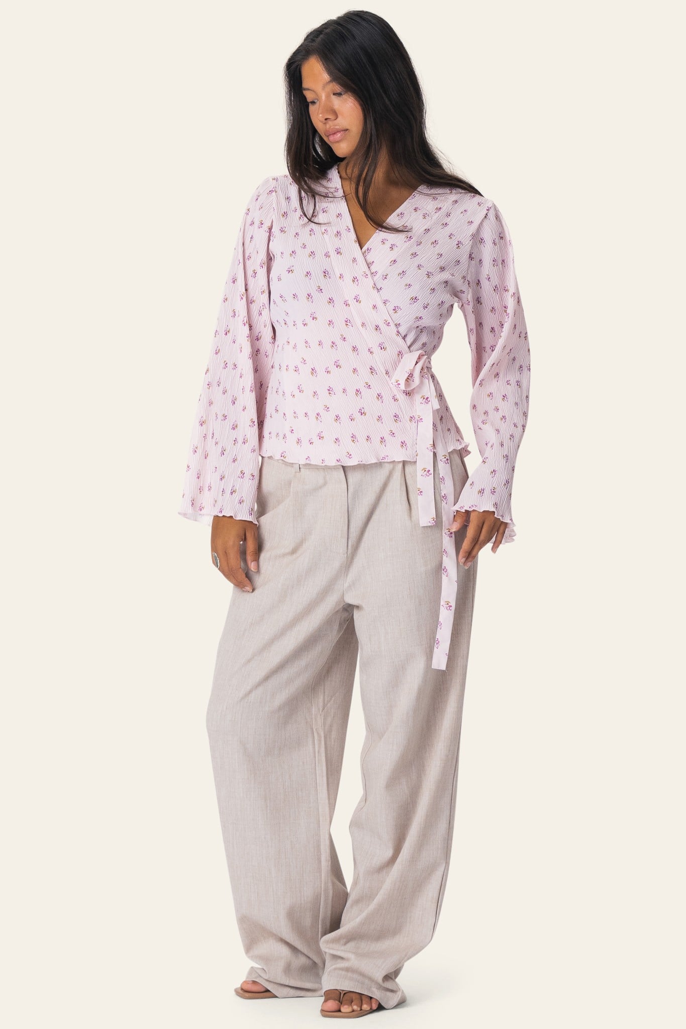 Ofeliaic Wrap Shirt