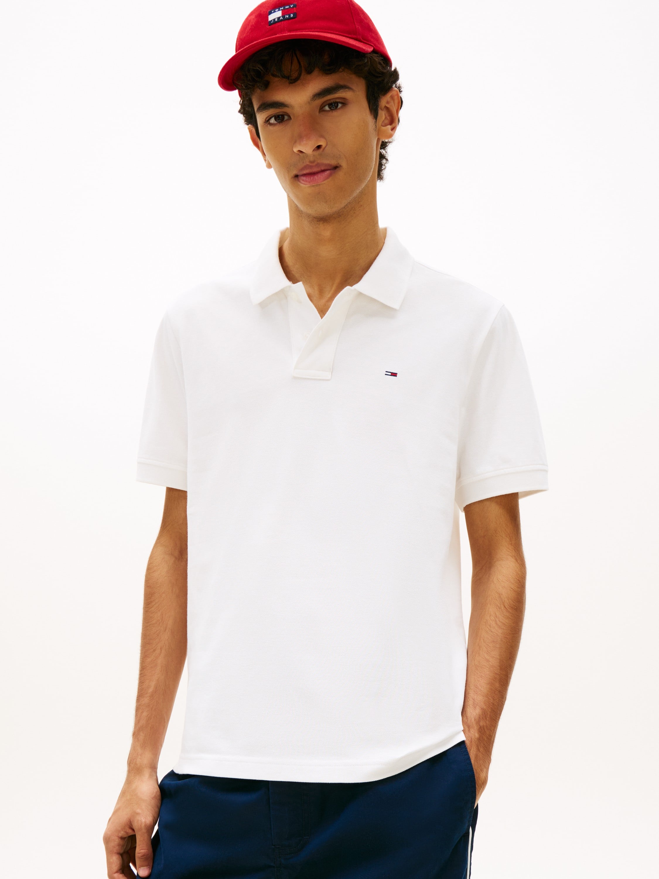 Hilfiger Flag Regular Fit Pique Polo Shirt