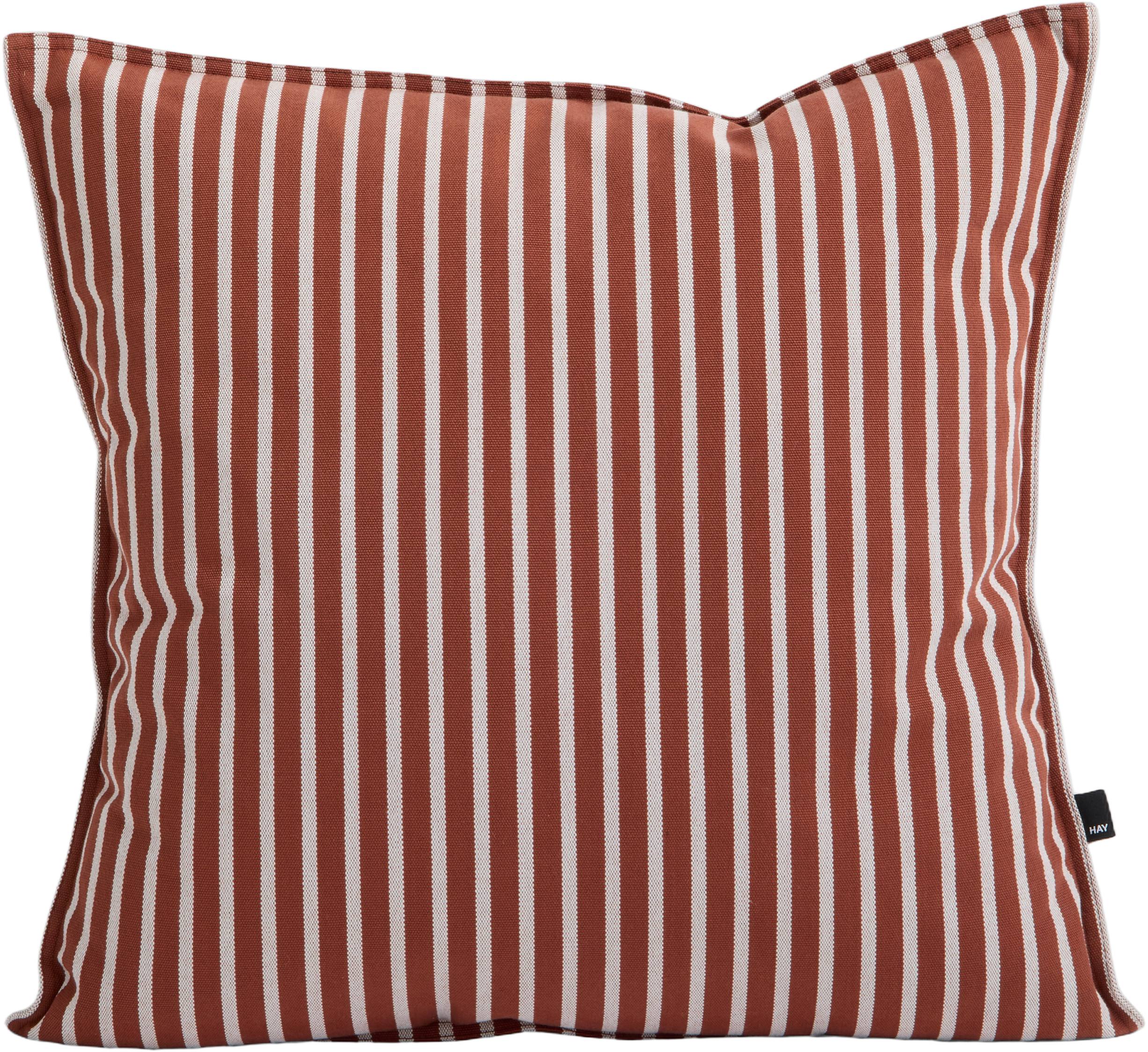 Terrazza Cushion50 x 50-terracotta Bold Stripe