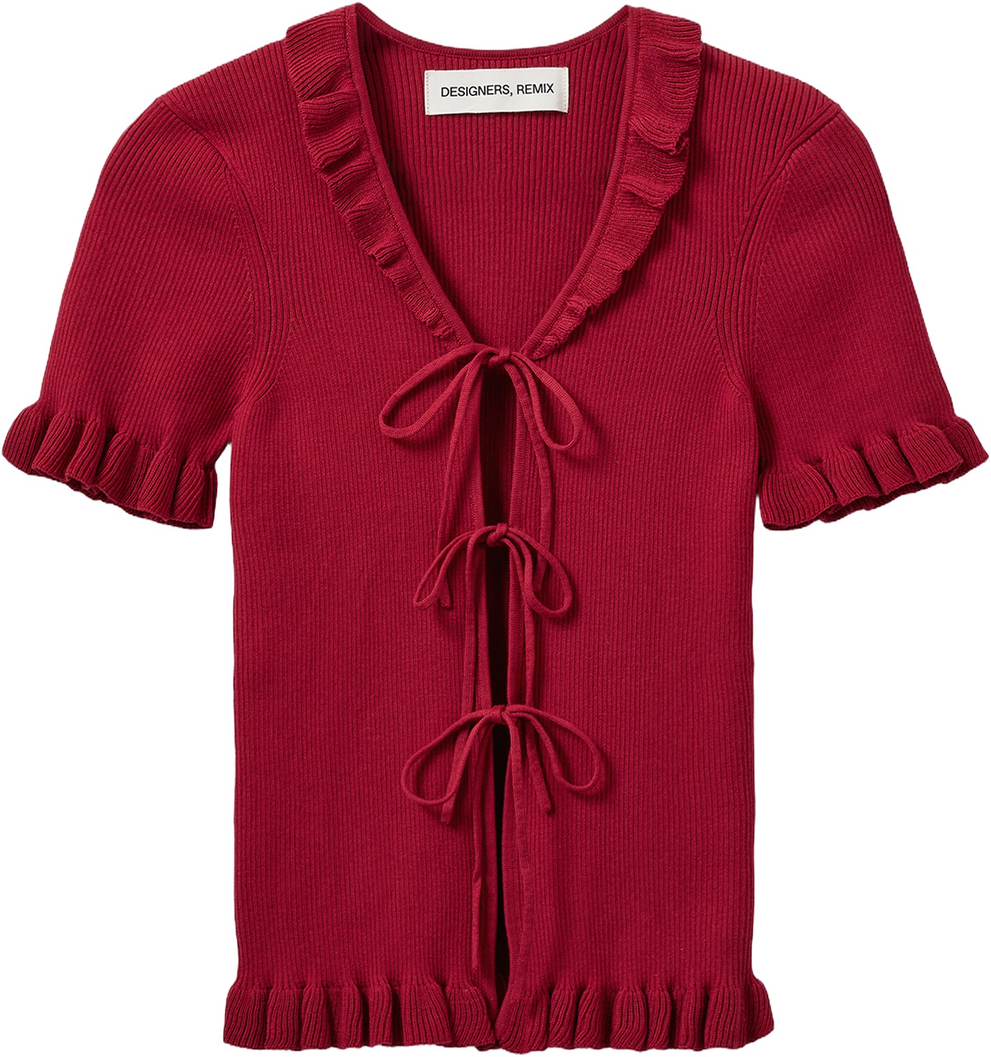 Taliana Rib Flare Tee