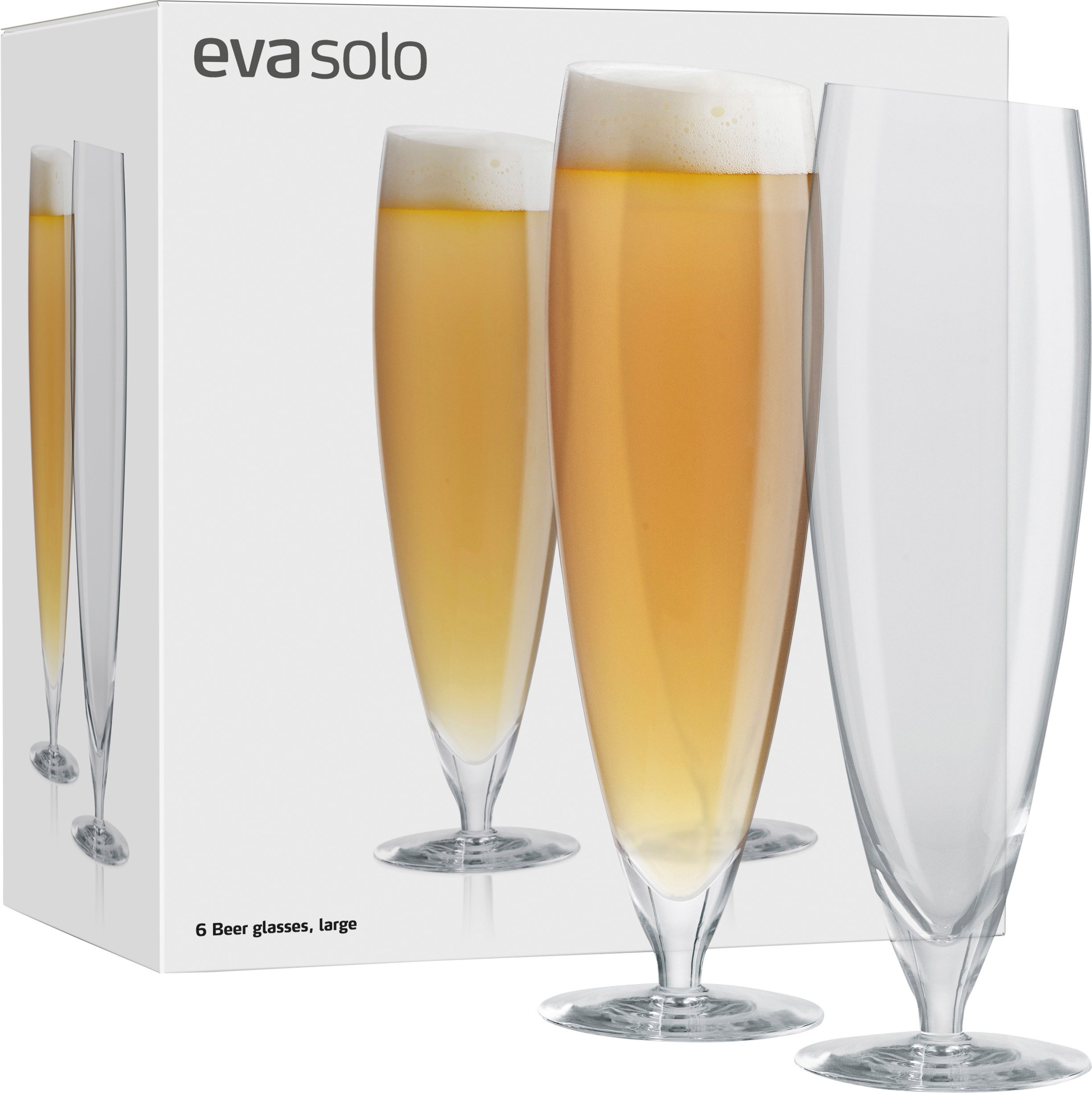 Ølglas Stor 6 stk.
