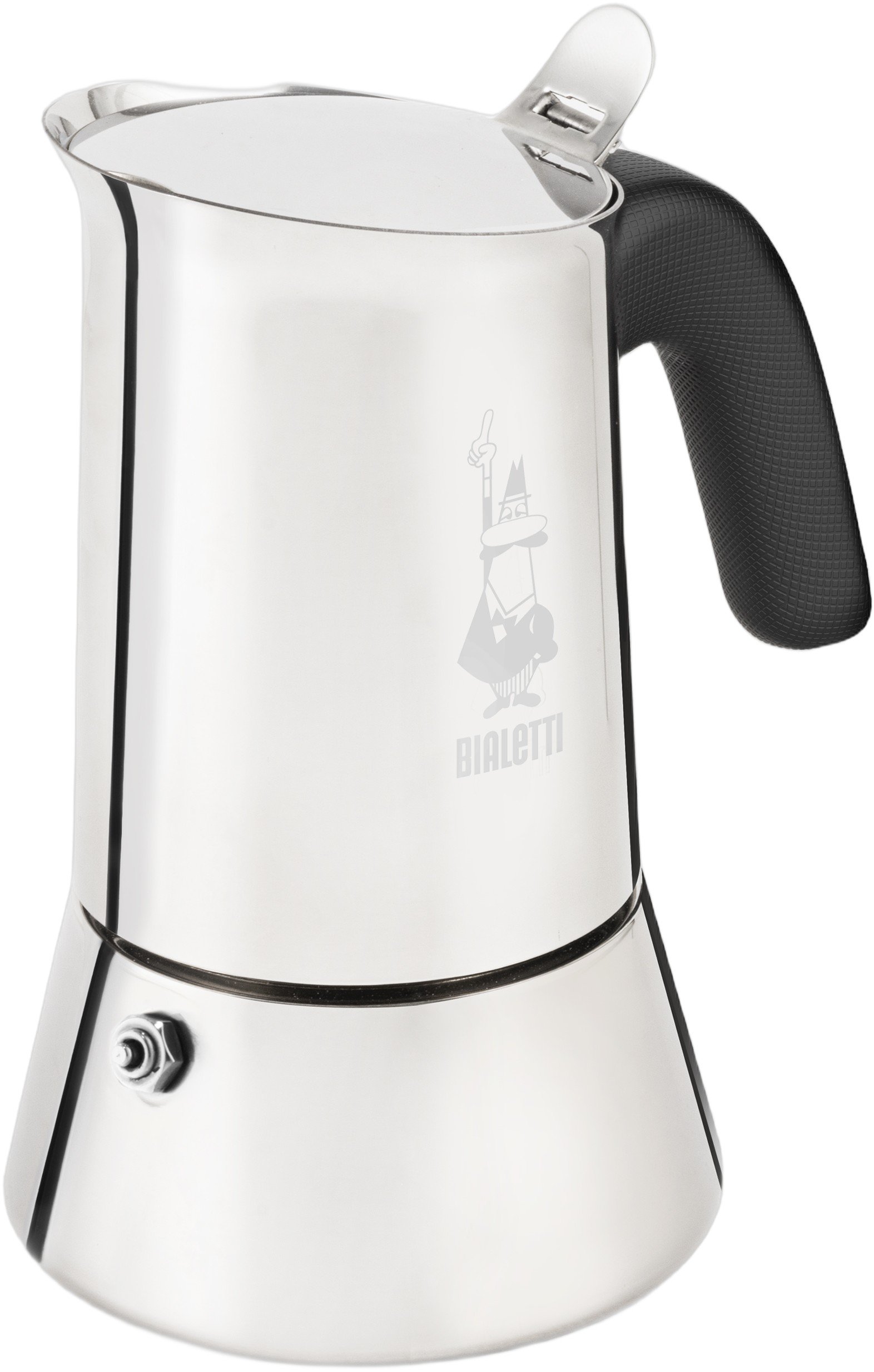 Espressokande Venus, 4 kop Stål Bialetti
