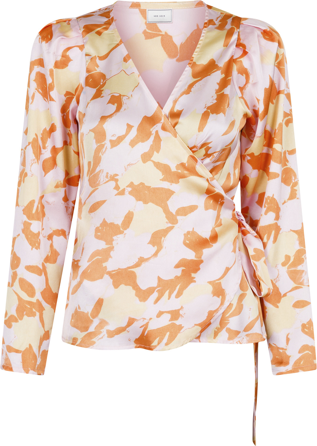 Milana Flower Brush Blouse
