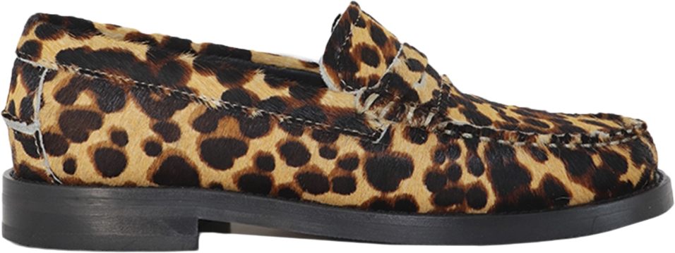 Miles Penny Loafer Leopard