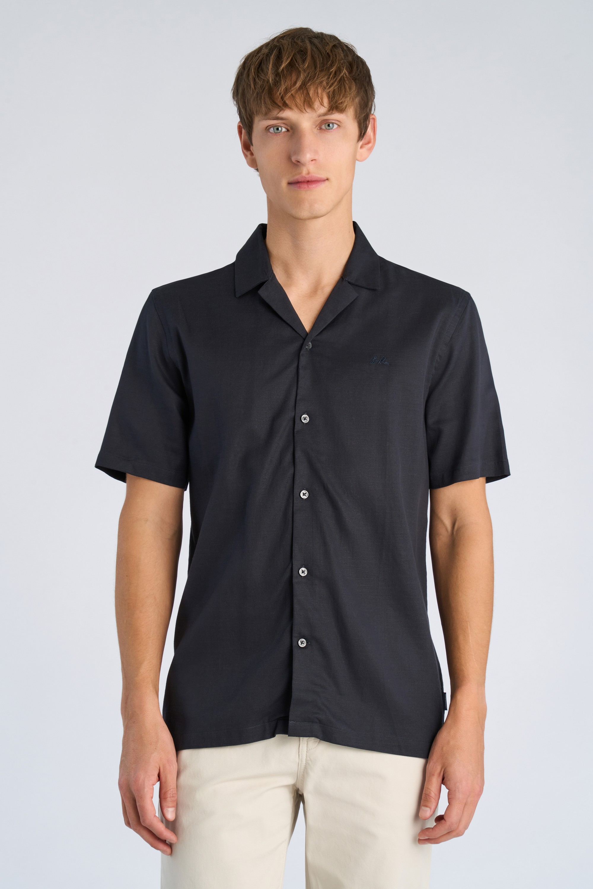 Lyocell Blend Resort Shirt S/S