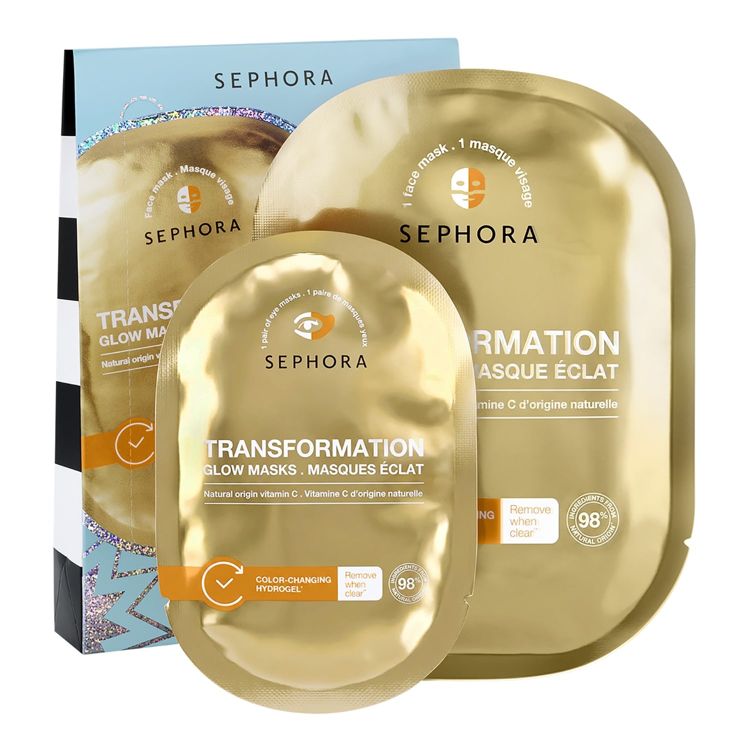 Let'em Glow Set Sæt med Masker
