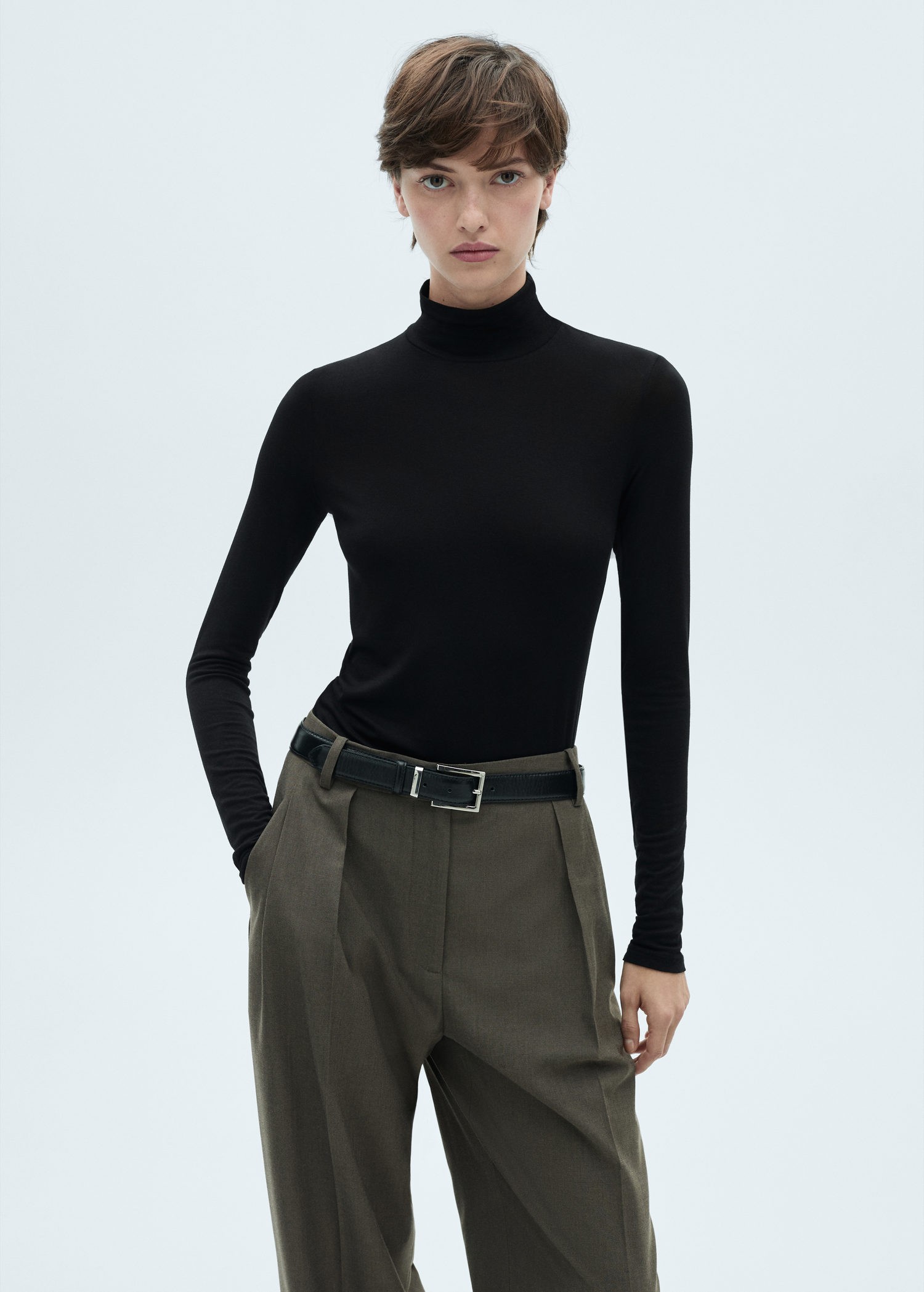 Turtleneck Longsleeved T-shirt