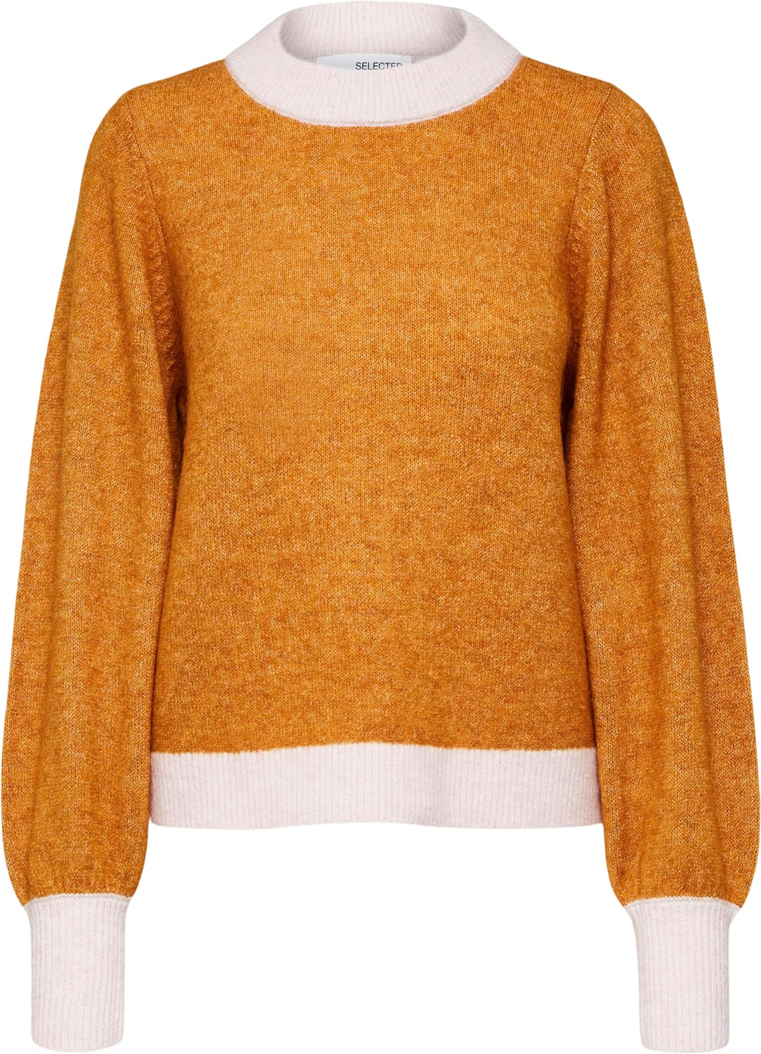 Slfstar LS Contrast Knit Xmas O-ne
