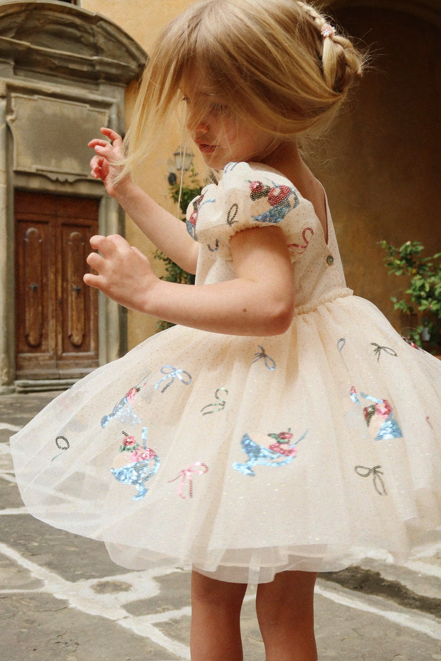 Yvonne Puff Dress