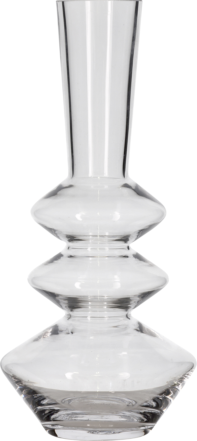 Vase Trio D14 Clear Glas