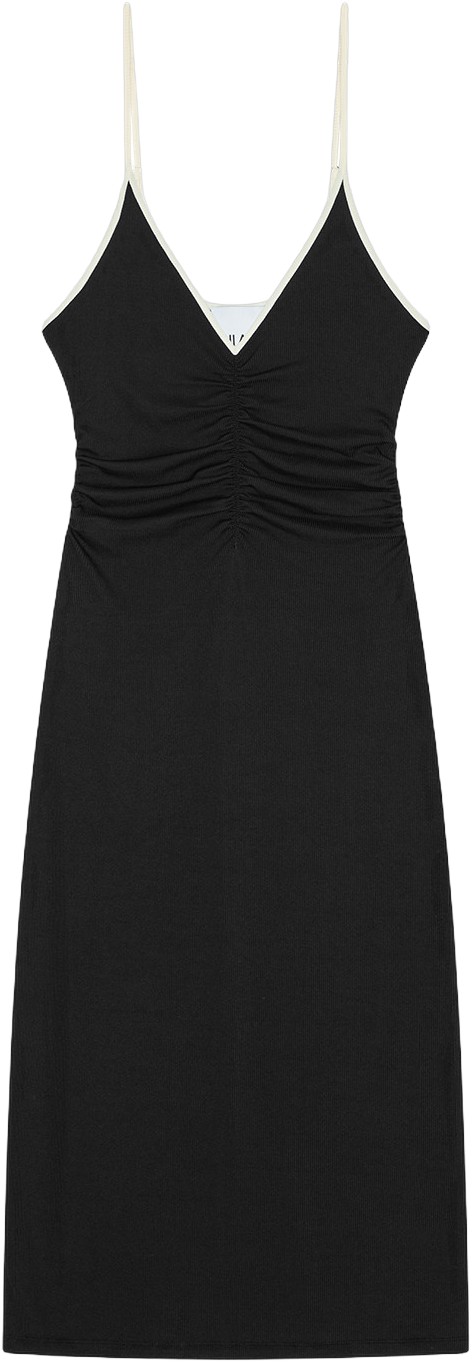 Ruched Midi Dress