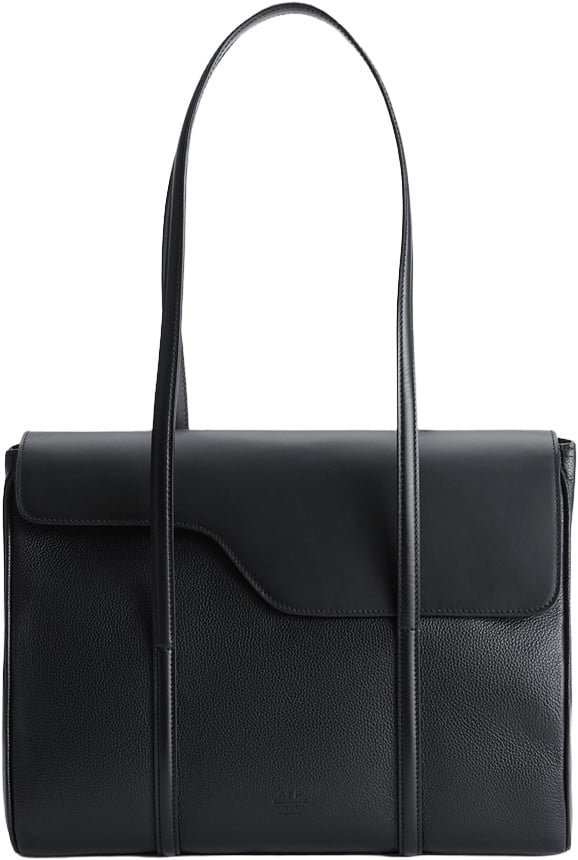 Abriola Black Grained Calf/vacchetta