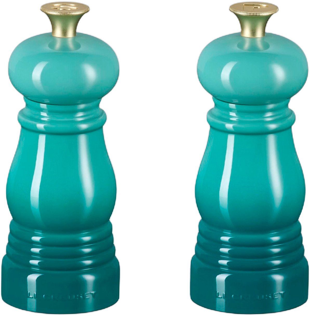 Le Creuset Signature Salt og Peberkværnsæt 11cm Bleu Riviera