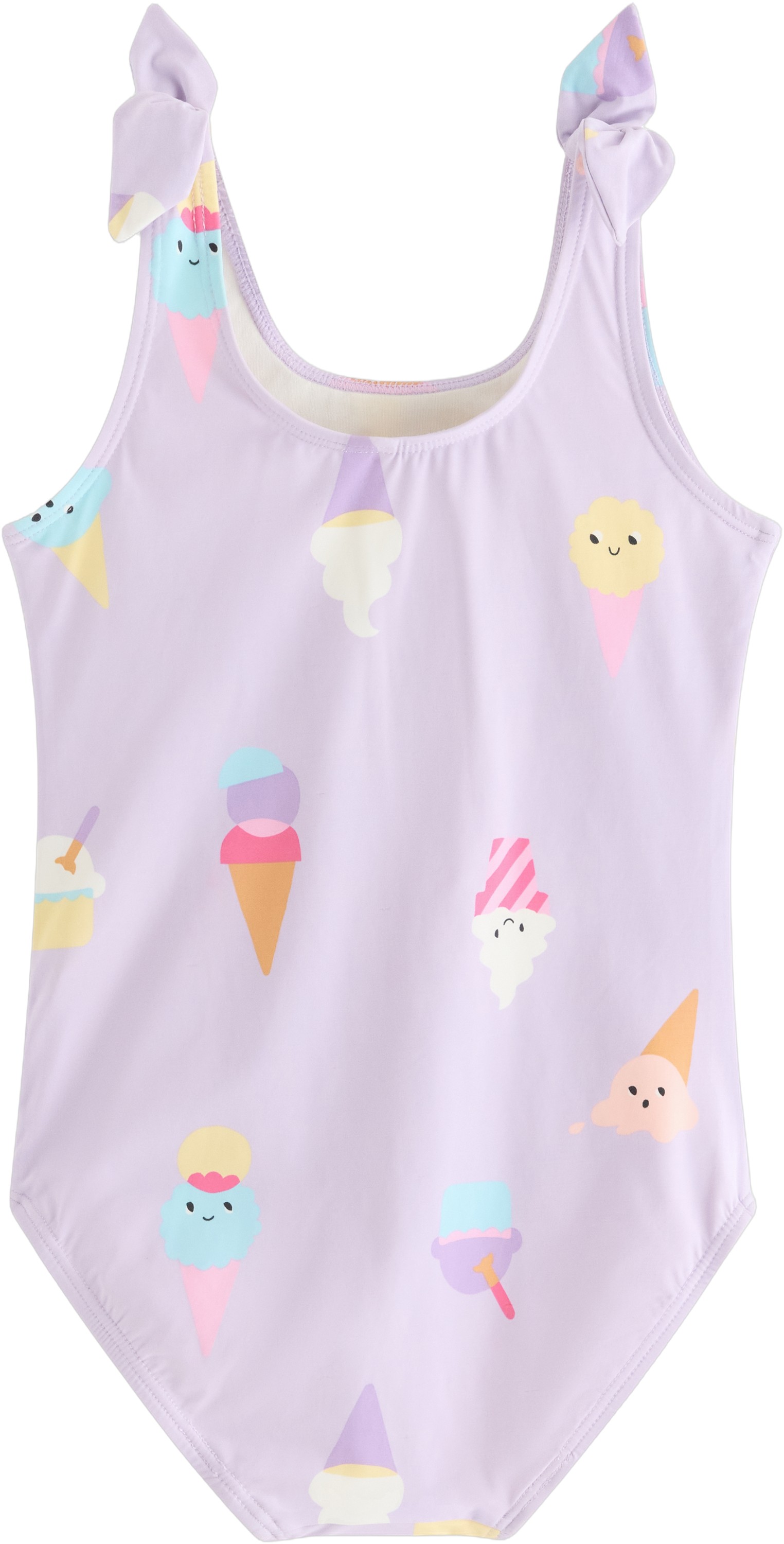Swimsuit With tie Details at the sh