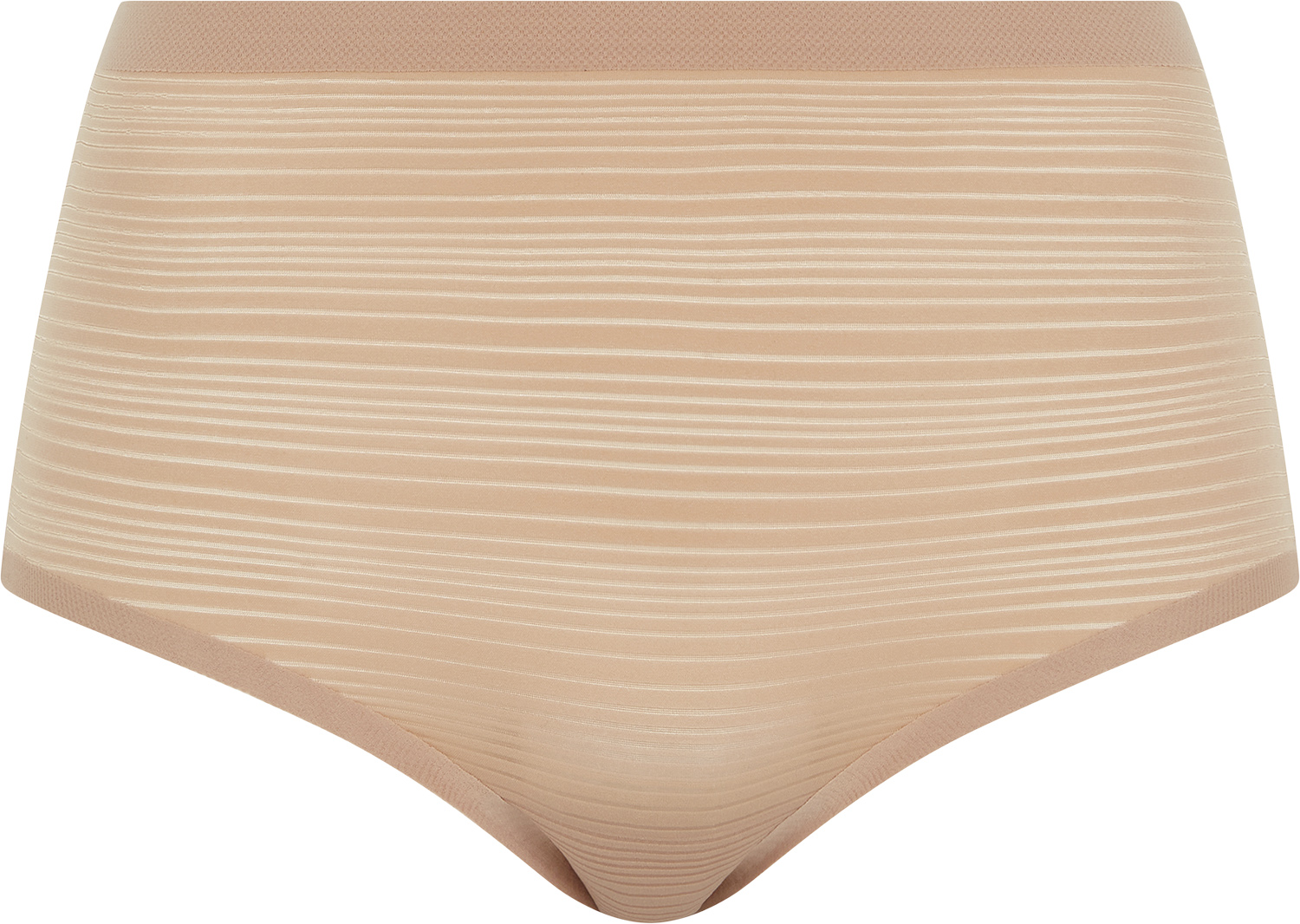 Soft Stretch Stripes High Waist Brief