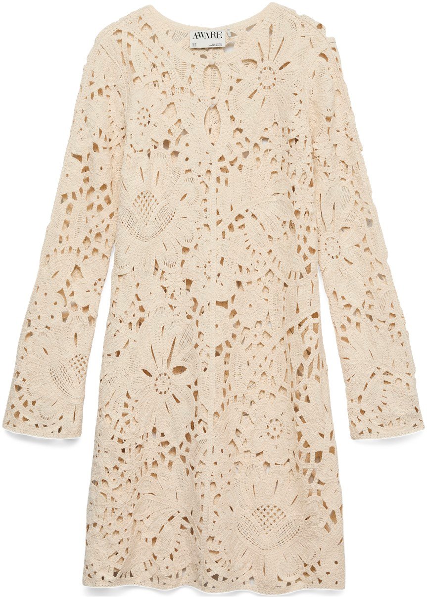 Awalison LS Vneck Short Dress