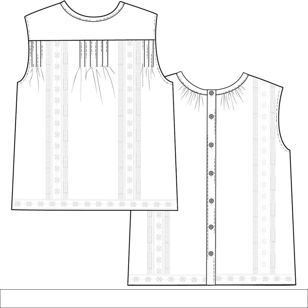 Rosita Cotton Voile Top