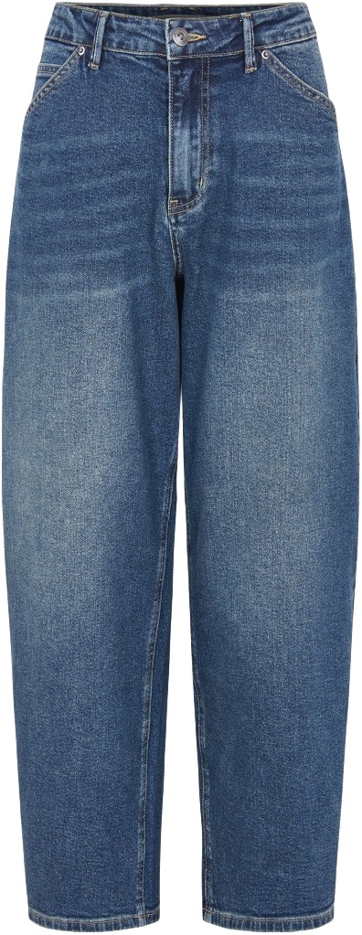 Sramelie Cropped Barrel Jeans
