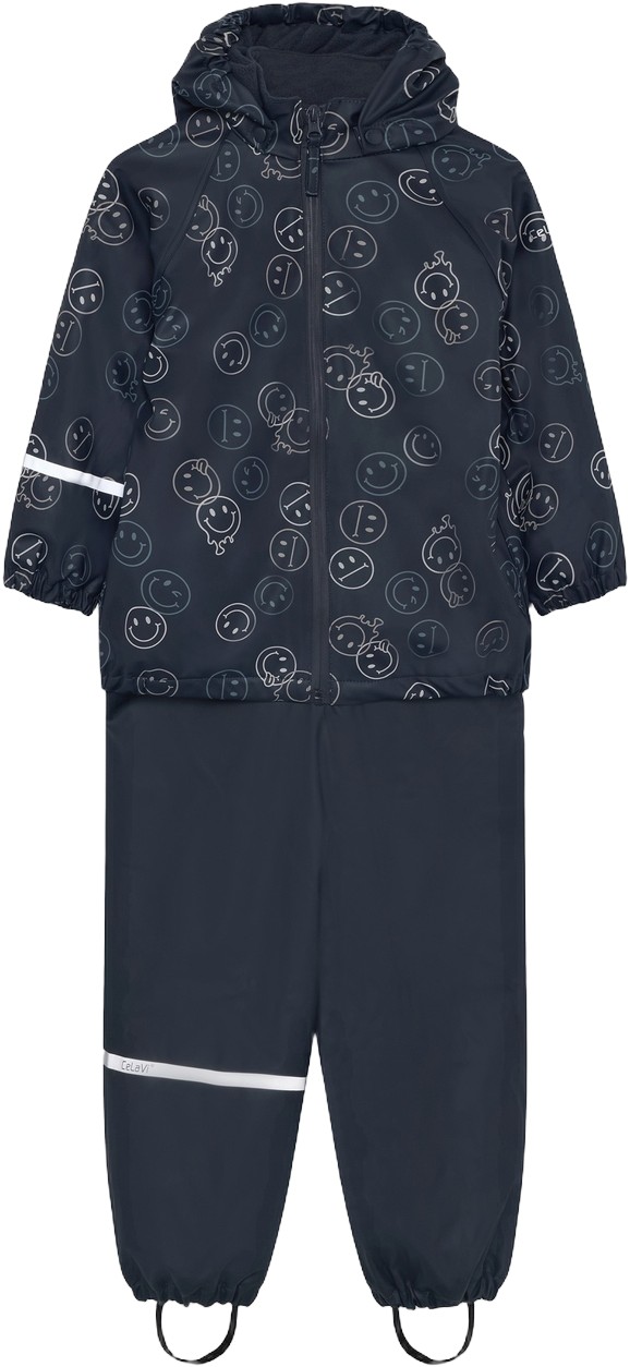Rainwear Set AOP, w. Fleece