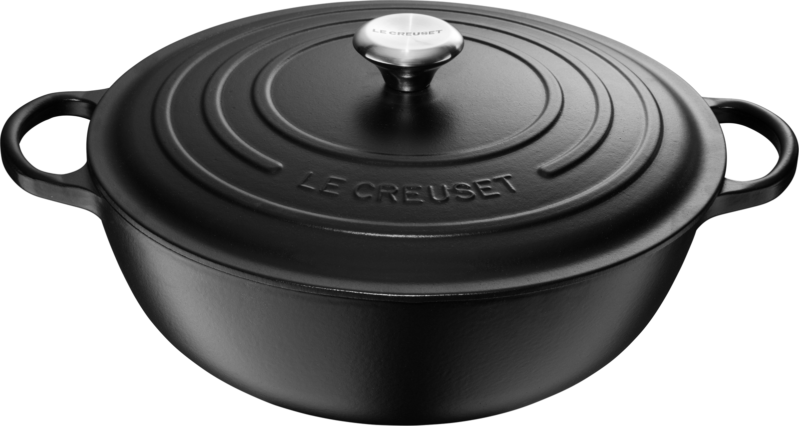 Stegegryde i Støbejern 32 cm Matte Black