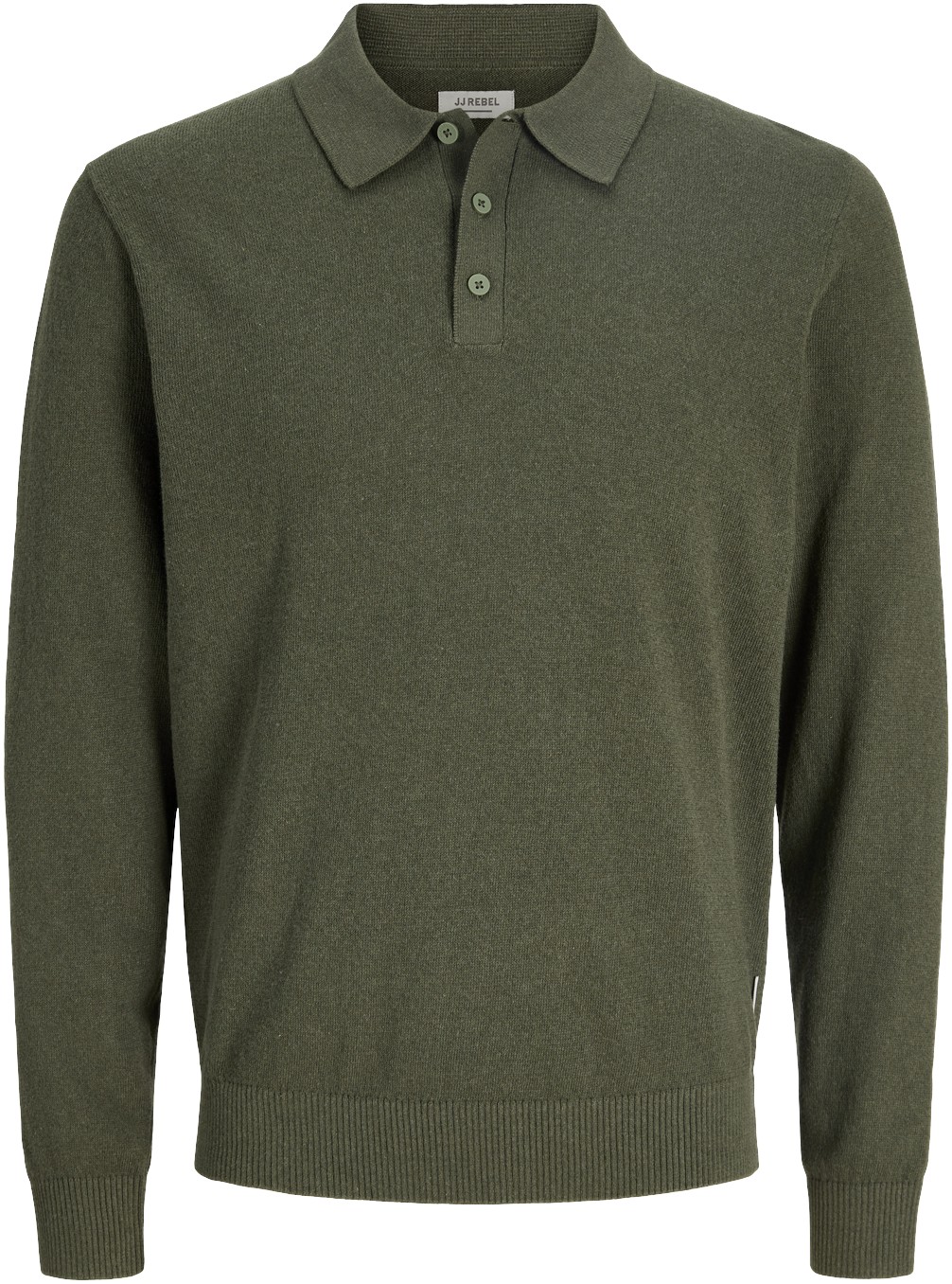 Jrebcallum Knit Polo Neck LS