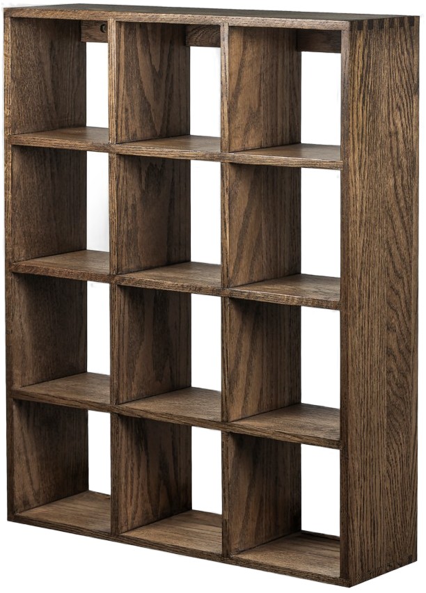 Showcase set box, oak Dark Oiled