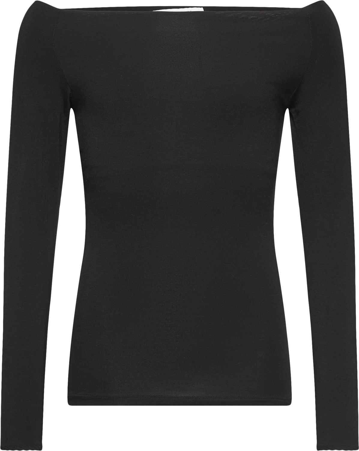 Viscose Long Sleeve Off Shoulder Top