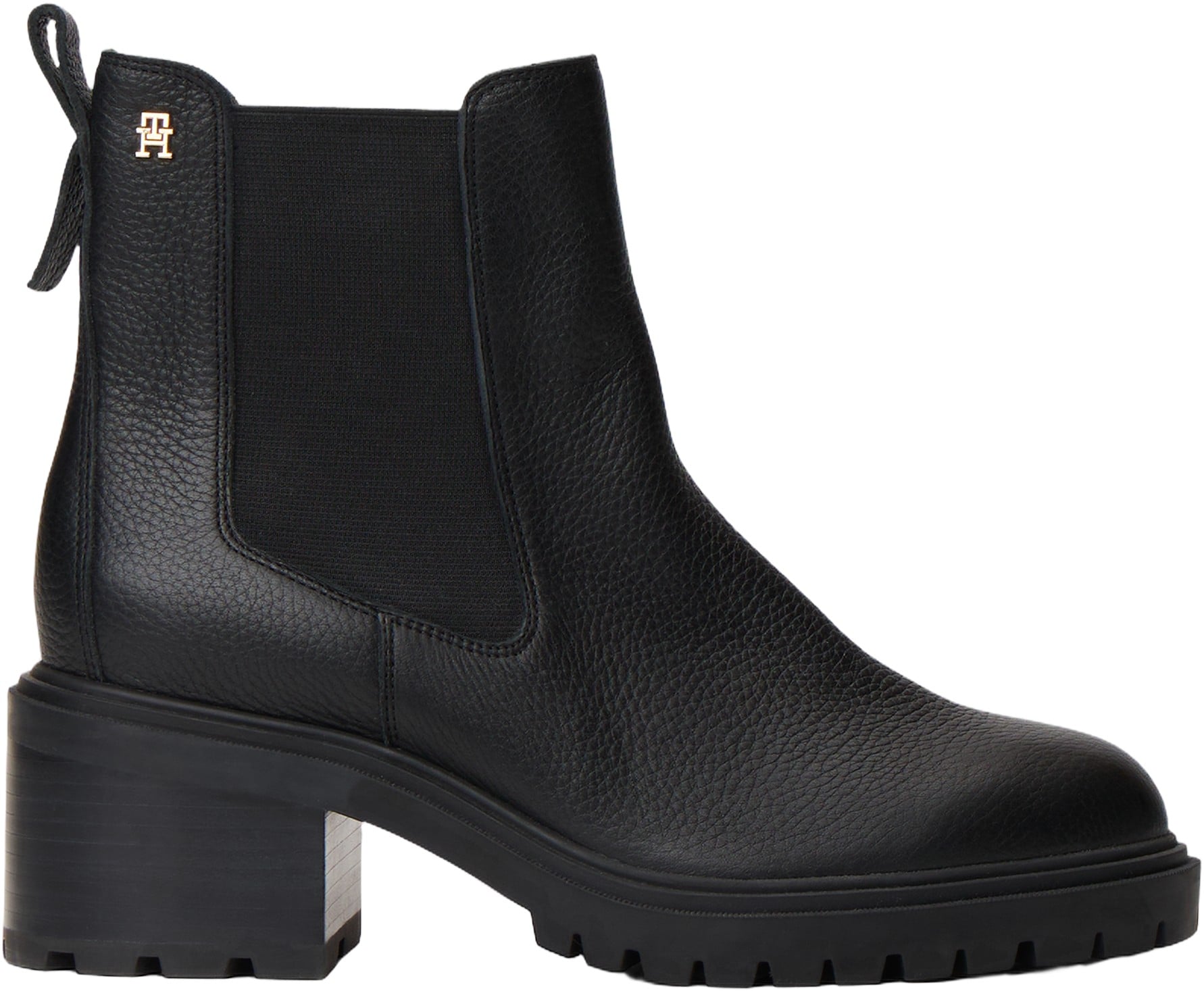 TH Leather Chelsea Cleated Heel