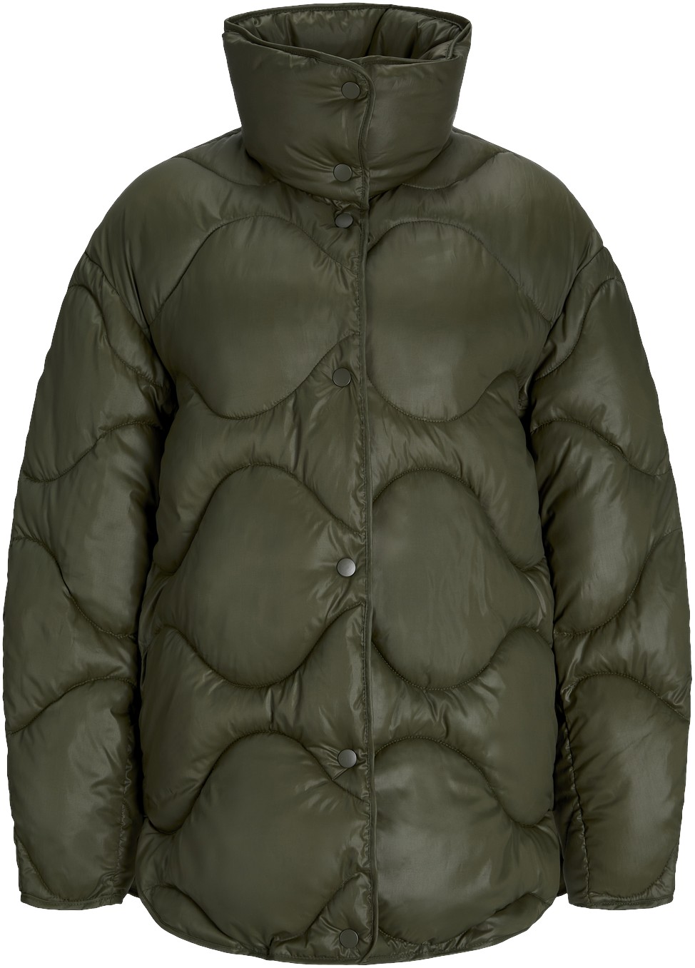 Jxstella Shiny Quilted Jacket OTW S