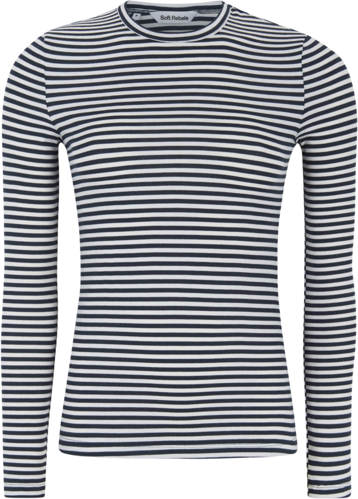 Srfenja Stripe Oneck Top