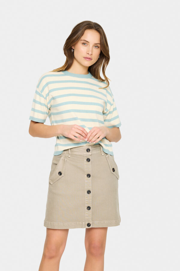 Likamsz Striped Pullover
