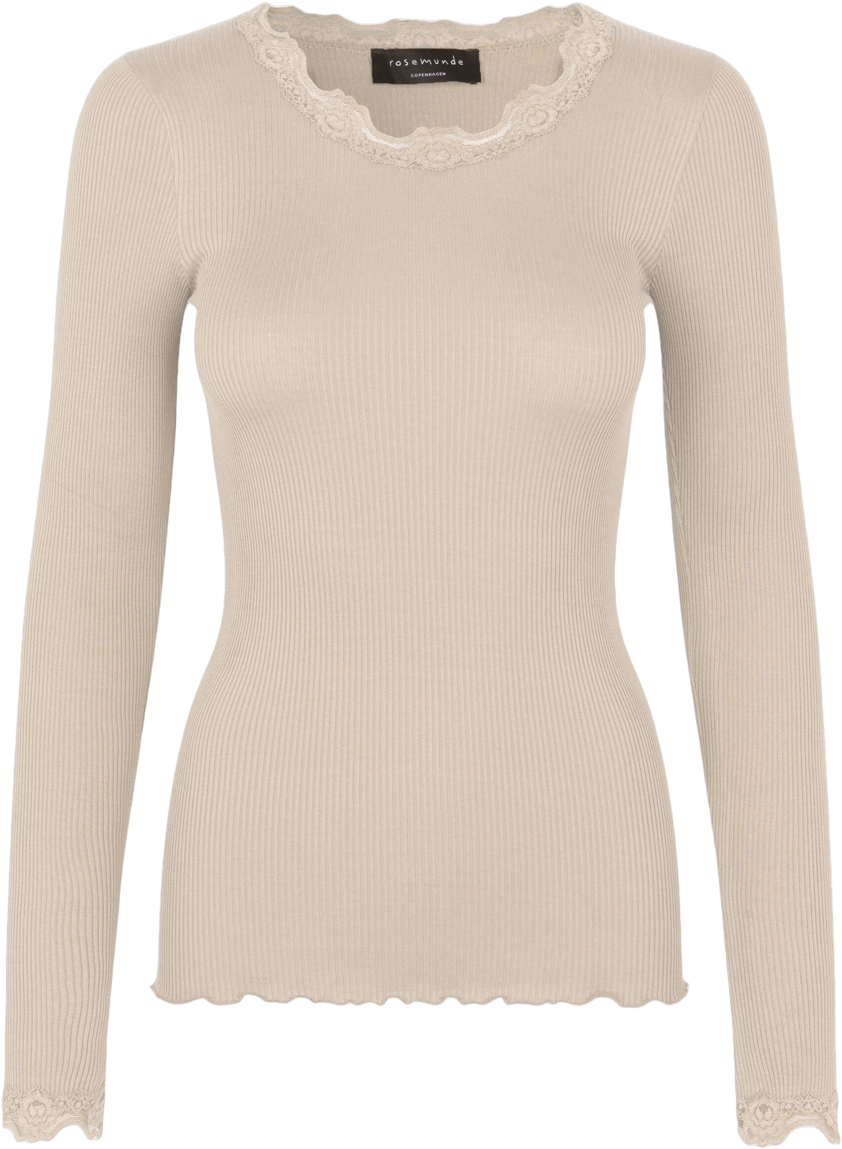 Rwbabette Silk LS Lace Tshirt