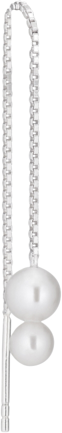 Deux Threader Silver