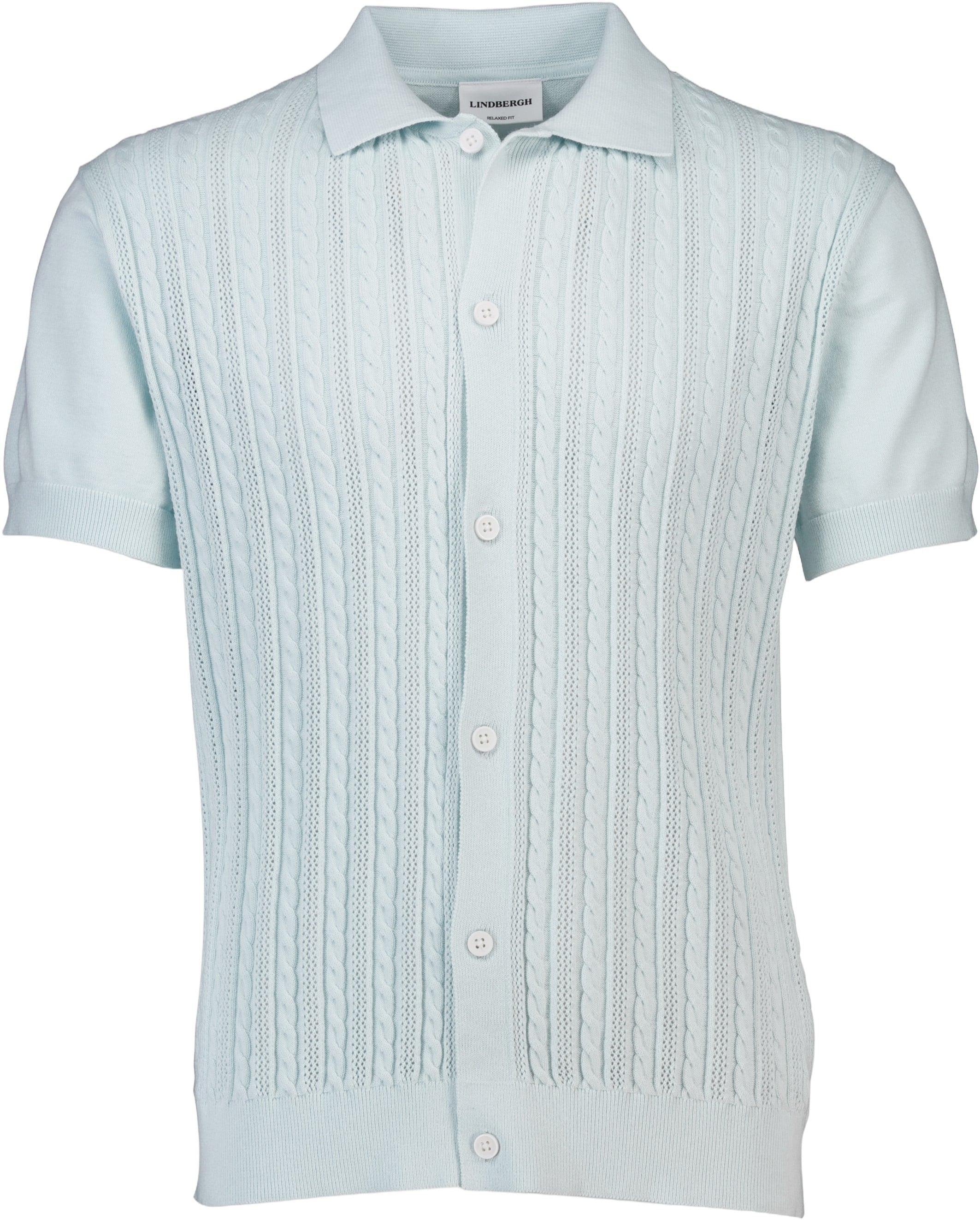 Knitted S/S Cable Cardigan