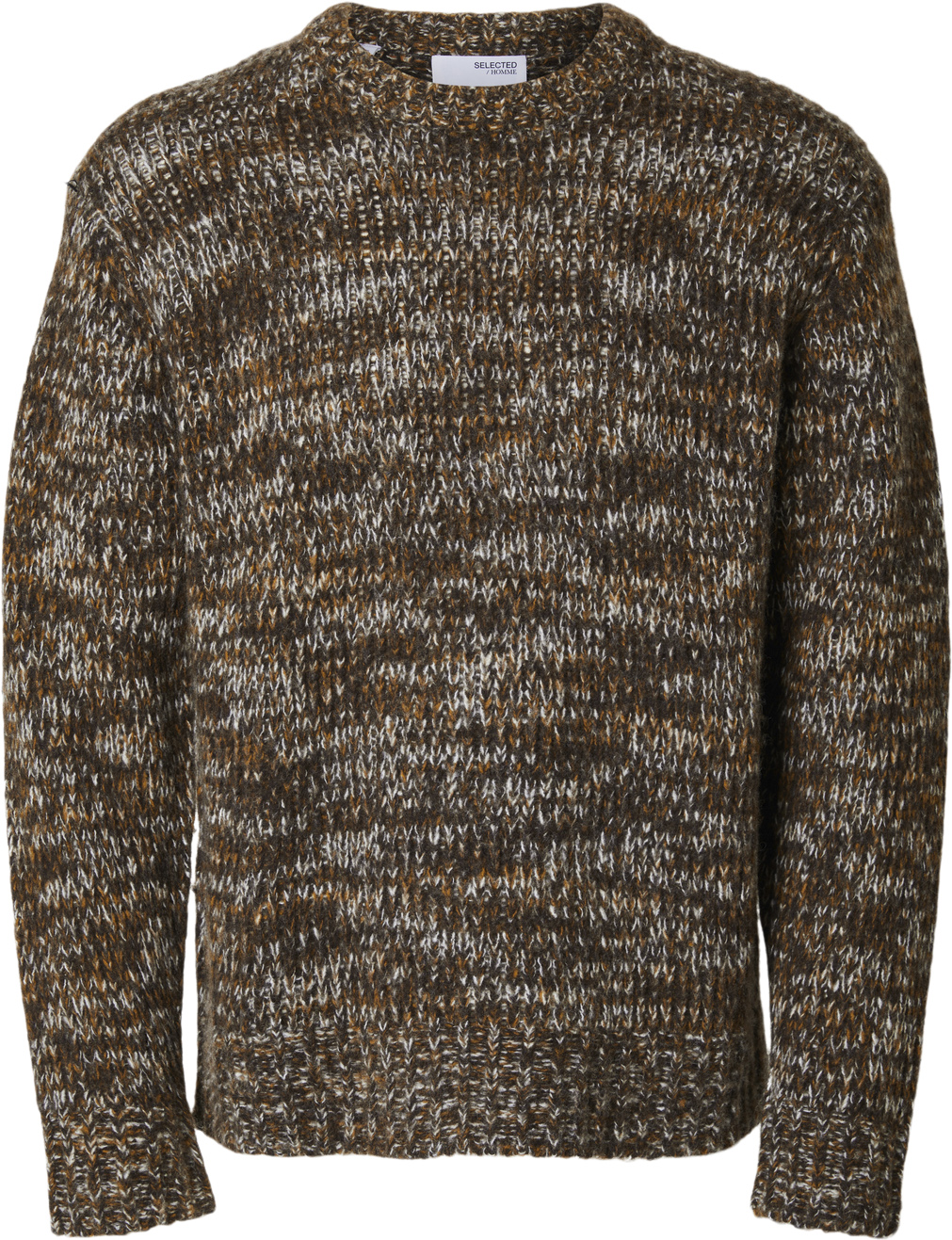 Slhpepper Ls Knit Relaxed Mock Neck
