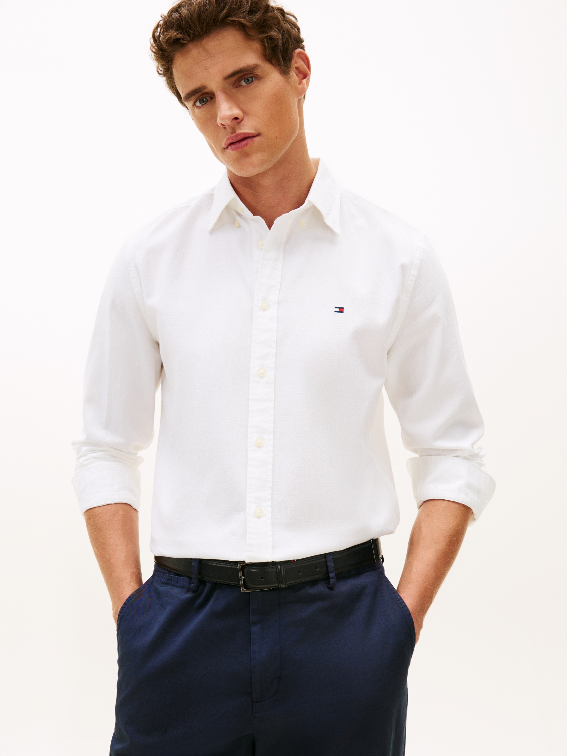 TH Flex Regular Fit Dobby Shirt
