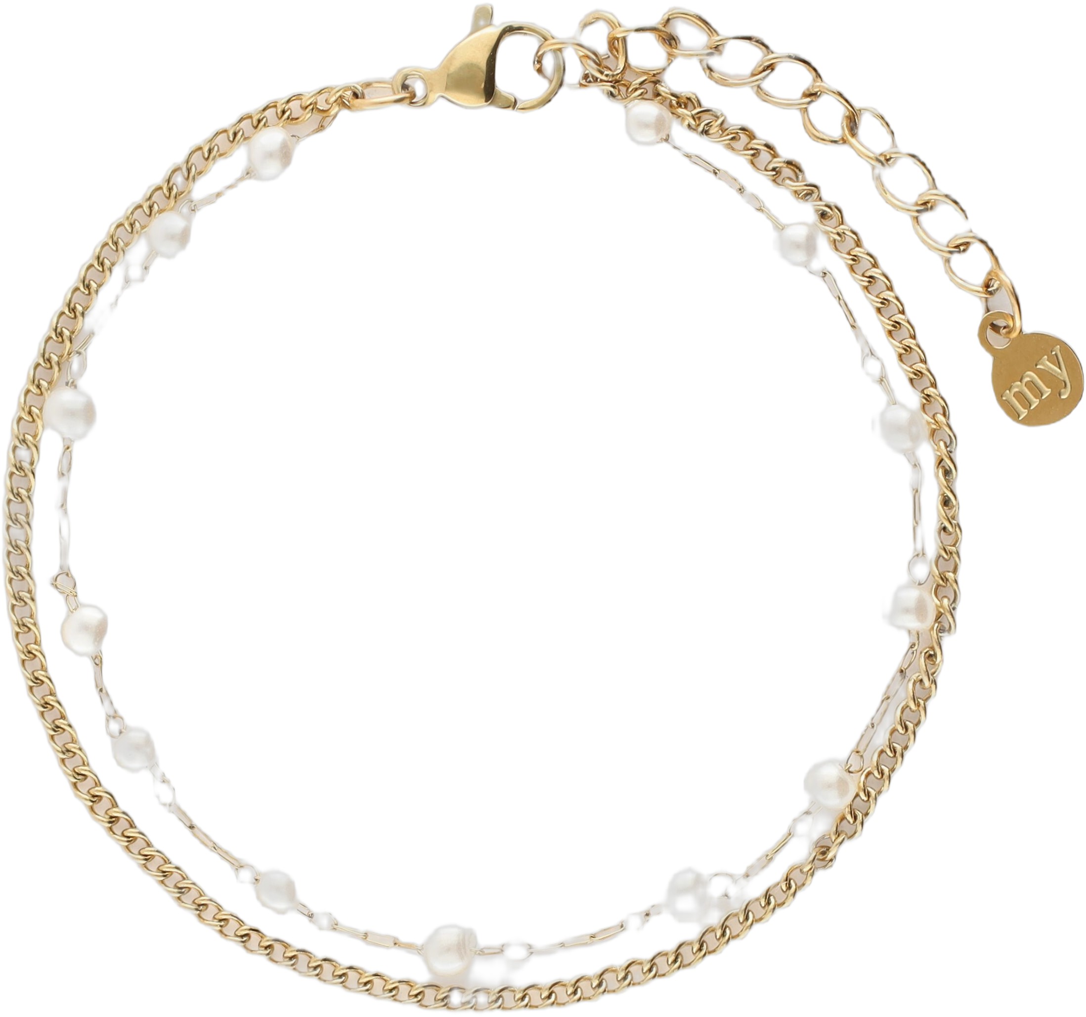 Bracelet Chain & Pearls