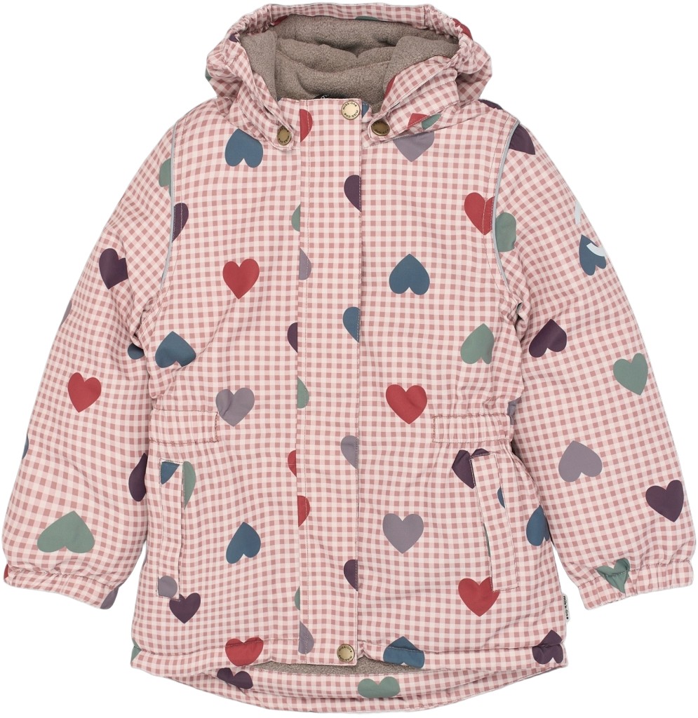 Winter Jacket Waist AOP