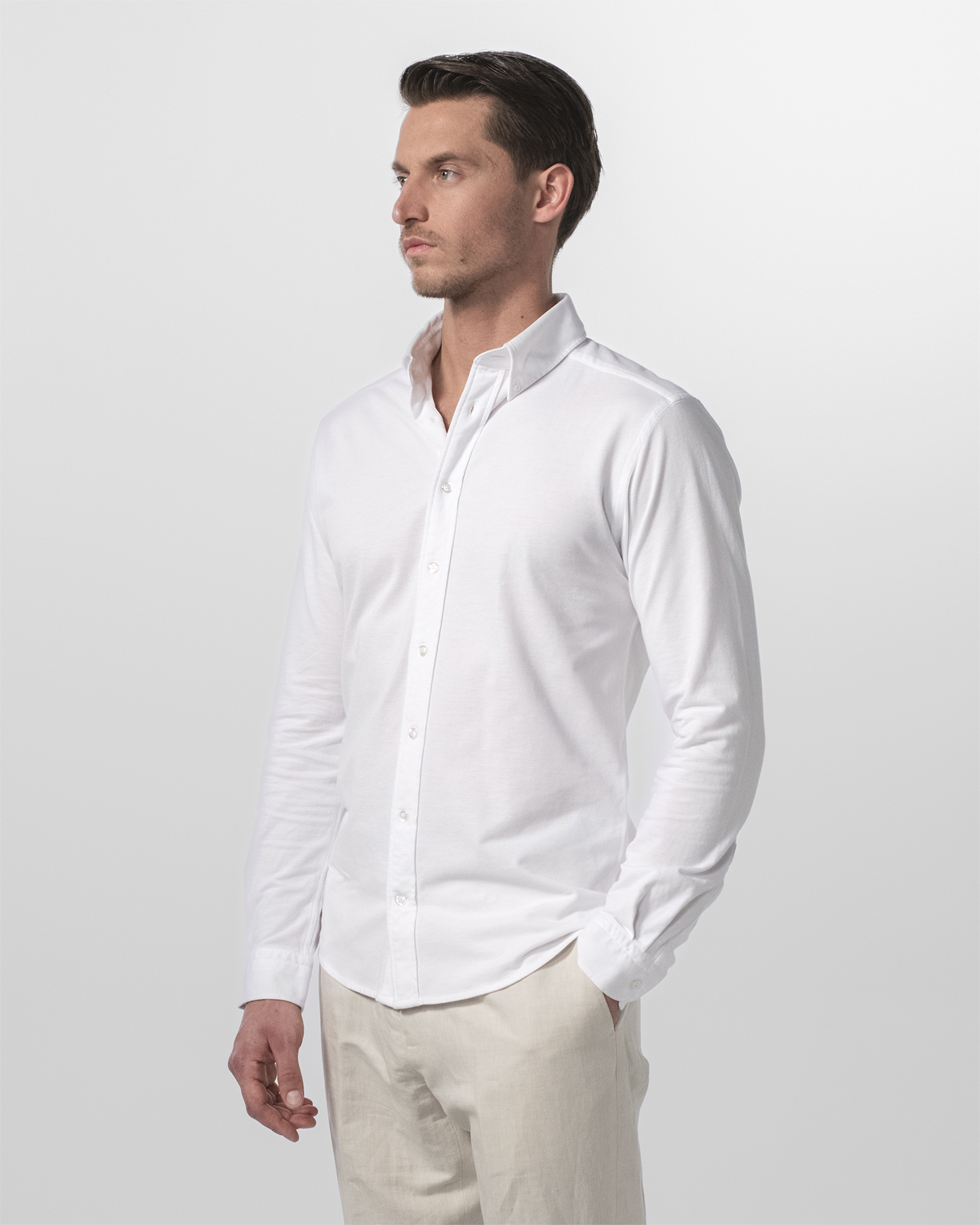 The Ambassador | White | Contemporary Fit